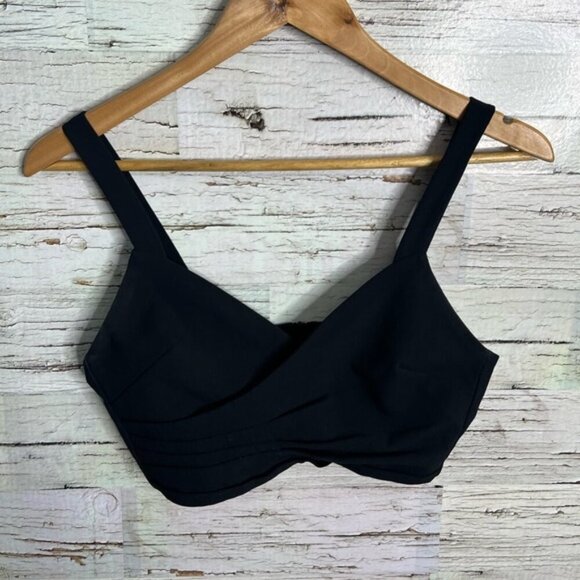 Aritzia babaton black crop top size xs - Picture 1 of 6